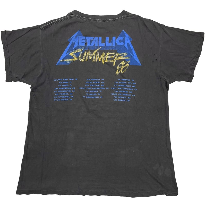 METALLICA 1988 DAMAGED JUSTICE FITS XL 8120 | g