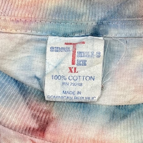 GRATEFUL DEAD 1993 SUMMER TOUR TIE DYE SHORT HILLS XL 2237