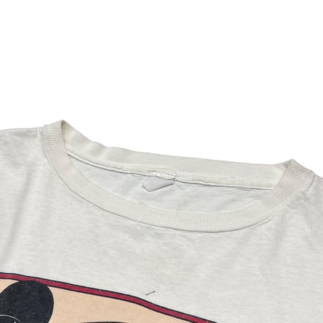 DISNEY VINTAGE GEISHA MICKEY & MINNIE WHITE OSFA FITS XL 8415