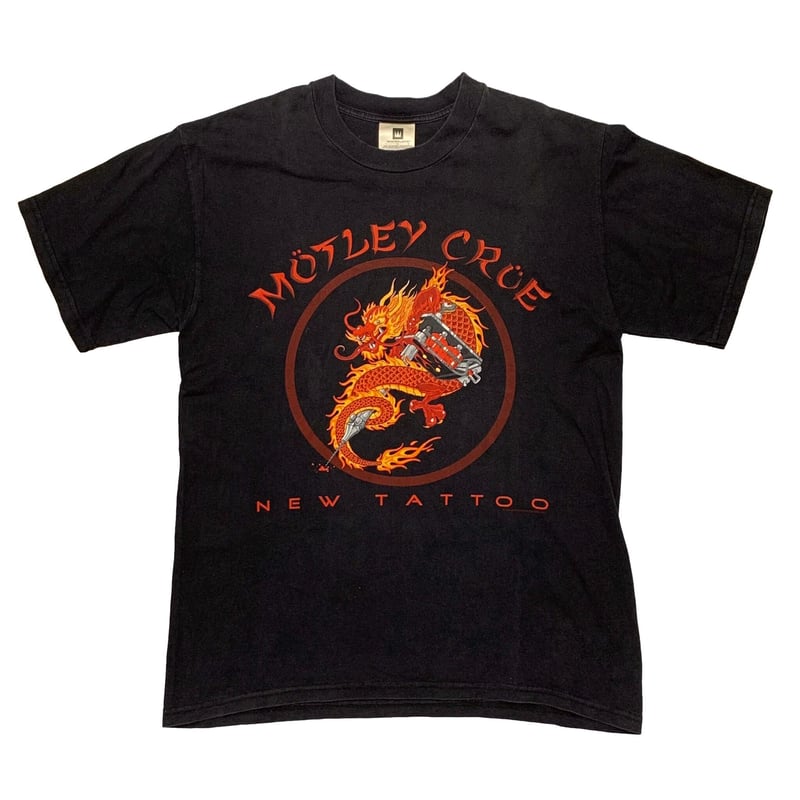 モトリー・クルー ニュータトゥー 2000ツアー Tシャツ Winterland MOTLEY CRUE NEW TATTOO WINTERLAND LARGE 3678 |
