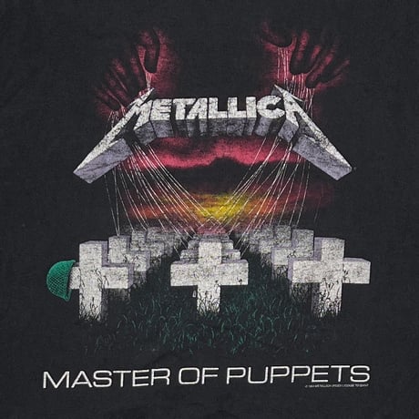 METALLICA MASTER OF PUPPETS SLEEVELESS FITS XL 8690