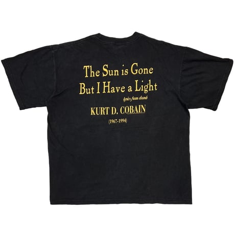 NIRVANA KURT COBAIN MTV UNPLUGGED PORTRAIT MEMORIAL GINAT XL 4634
