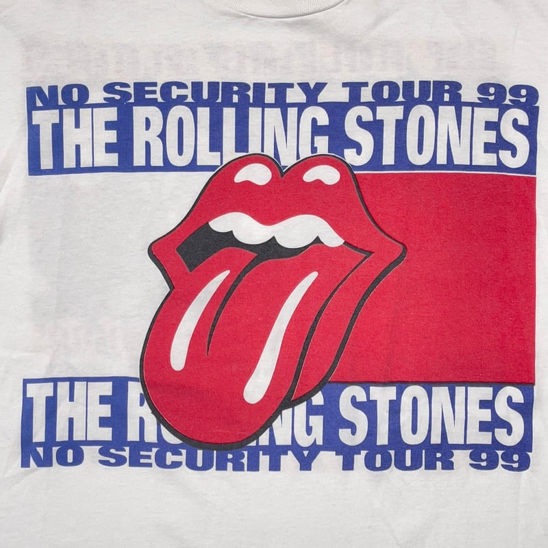 THE ROLLING STONES NO SECURITY TOUR 1999 WHITE 
