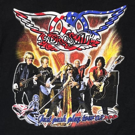 AEROSMITH SORAYAMA JUST PUSH PLAY LS BOOTLEG DELTA LARGE 3647