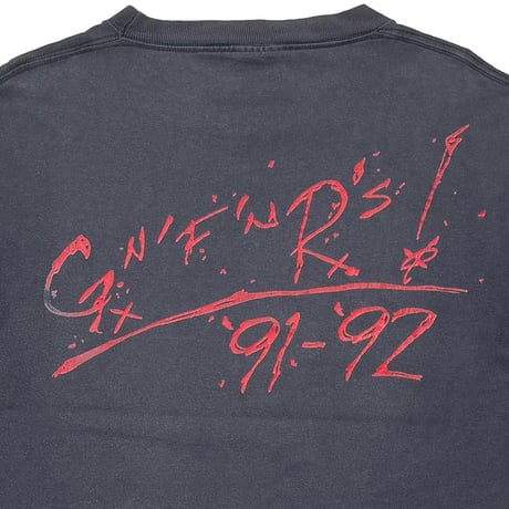 GUNS N' ROSES 1991 SKULL GUN AMERICAN FLAG BROCKUM LARGE 0776