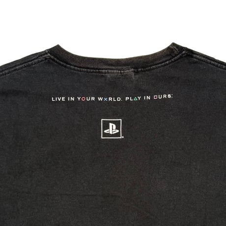 SONY PLAY STATION LIVE IN YOUR WORLD. PLAY IN OURS. HANES XL 9166