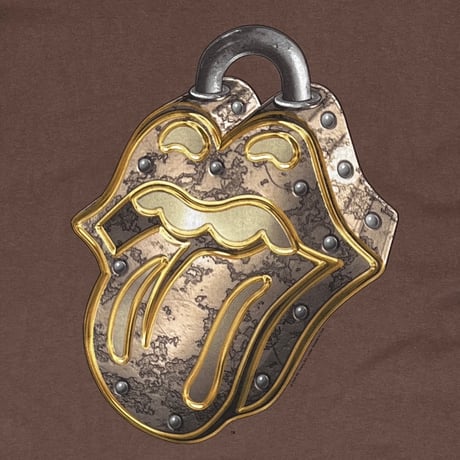 ROLLING STONES NO SECURITY NORTH AMERICAN TOUR 1999 BROWN GILDAN XL 9662