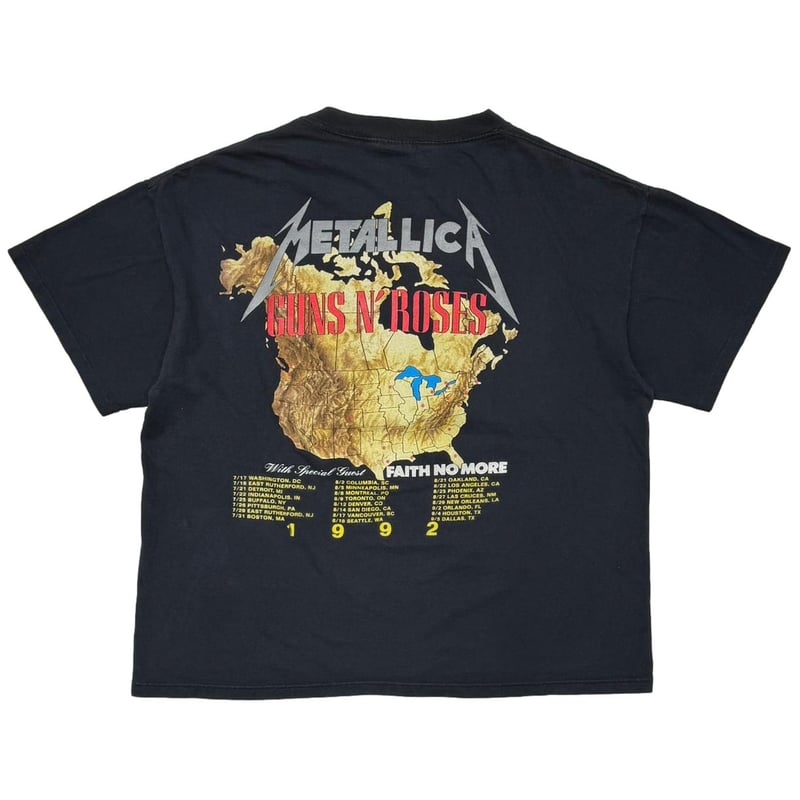 GUNS N' ROSES METALLICA 1992 FAITH NO MORE BROC