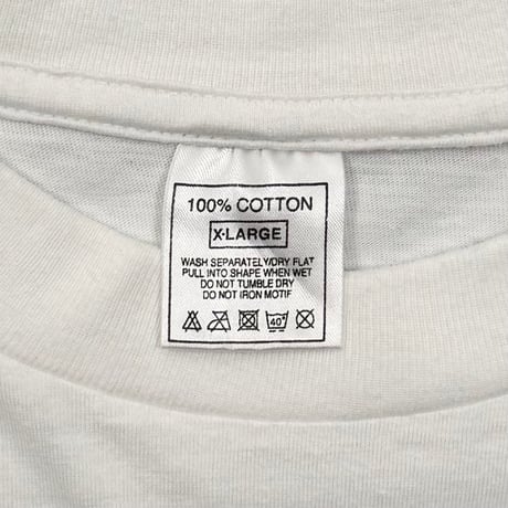 NIRVANA KURT COBAIN MEMORIAL WHITE EURO XL 1309