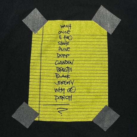 PEARL JAM 1992 ALIVE FRUIT OF THE LOOM XL 3249