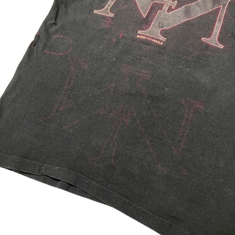 NINE INCH NAILS SIN LOGO FRUIT OF THE LOOM LARGE 8666