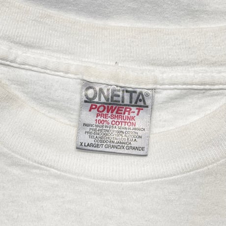 BEATLES 1995 MEMBER WHITE ONEITA XL 9266
