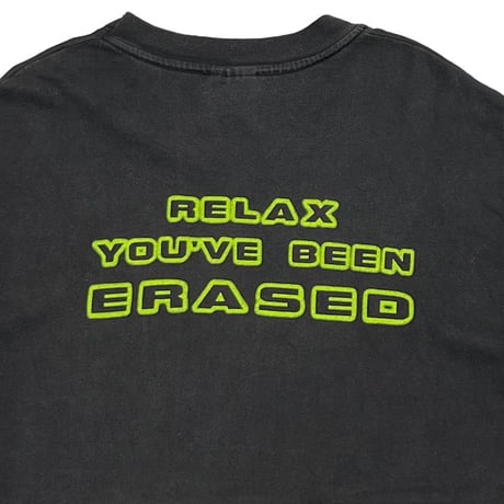 ERASER 1995 RELAX YOU'VE BEEN ERASED HANES XL 5481