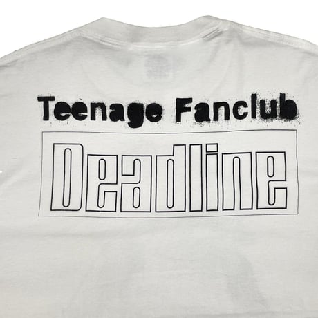 TEENAGE FANCLUB DEADLINE WHITE NICEMAN XL 3092