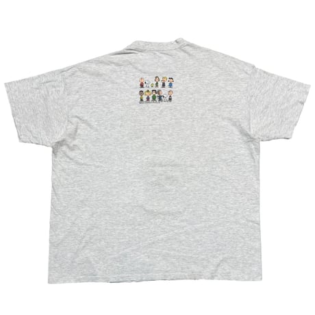 PEANUTS ORIGINAL GRUNGE ASH GREY XL 6887