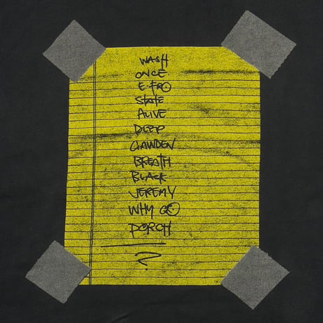 PEARL JAM ALIVE FRUIT OF THE LOOM XL 6111