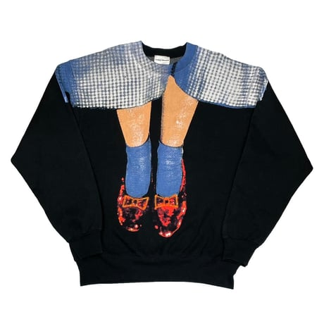 The WIZARD of OZ 1993 DOROTHY LEGS CREWNECK SWEAT STANLEY DESANTIS LARGE 2219