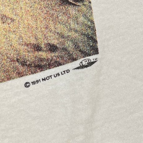 U2 ACHTUNG BABY WHITE HANES XL 2231