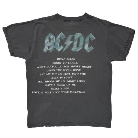 AC/DC BACK IN BLACK EURO LARGE 3251
