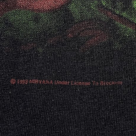 NIRVANA SEAHORSE ALL APOLOGIES TULTEX LARGE 5735