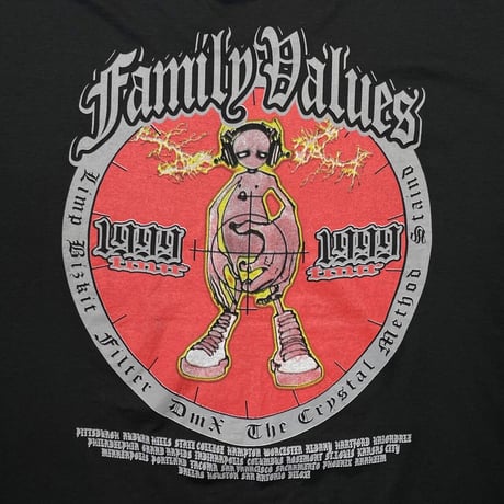 LIMP BIZKIT FAMILY VALUES TOUR FRUIT OF THE LOOM XL 0166