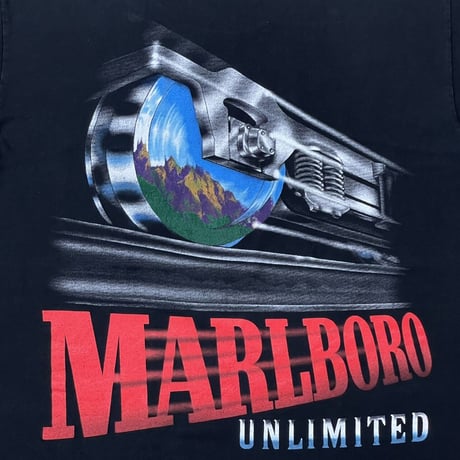 Marlboro UNLIMITED RAILROAD POCKET TEE FITS LARGE 2