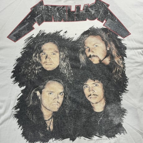 METALLICA NOWHERE ELSE TO ROAM EUROPE 1993 MEMBERS STAGE SET WHITE EURO XL 7959