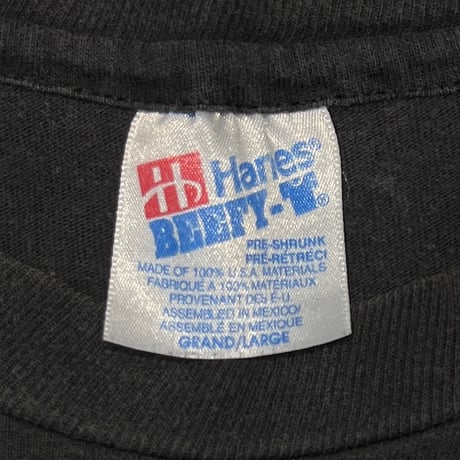 RAMONES MONDO BIZARRO LS HANES LARGE 5073