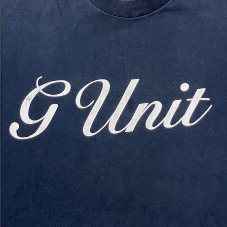 G UNIT LOGO TEE NAVY XXL 8355