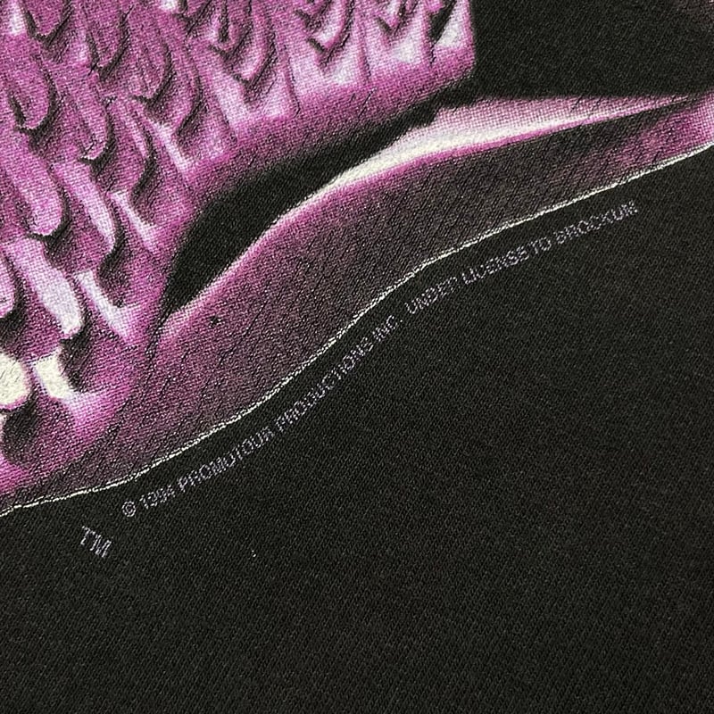 ROLLING STONES VOODOO LOUNGE PURPLE SPIKE TONGU
