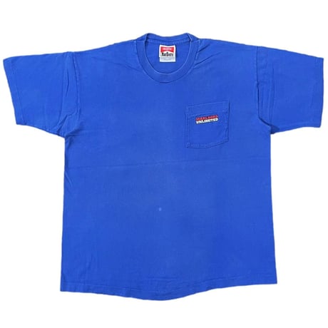 Marlboro UNLIMITED COYOTE POCKET TEE BLUE FITS XL 4