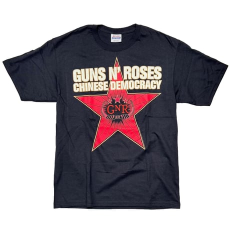GUNS N' ROSES 2008 CHINESE DEMOCRACY Hanes MEDIUM 3351