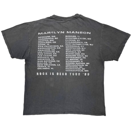 MARILYN MANSON ROCK IS DEAD TOUR '99 WINTERLAND LARGE 8274