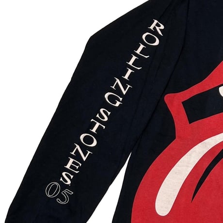 ROLLING STONES A BIGGER BANG LIP & TONGUE LS anvil MEDIUM 8624
