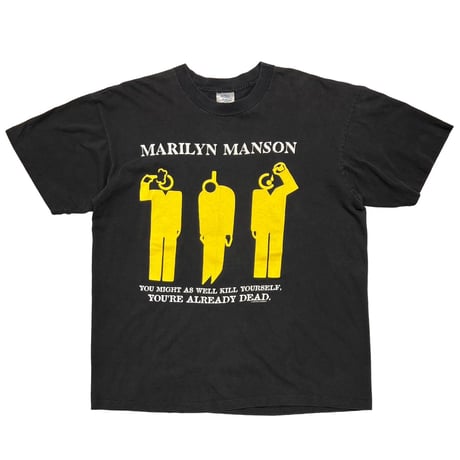 MARILYN MANSON 1996 YOU MIGHT AS WELL KILL YOURSELF YOU'RE ALREADY DEAD WINTERLAND XL 4725