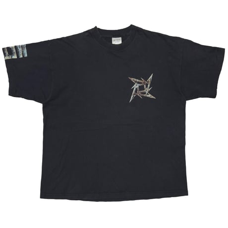 METALLCIA LOGO SLEEVE CUT SCREEN STARS XL 9988
