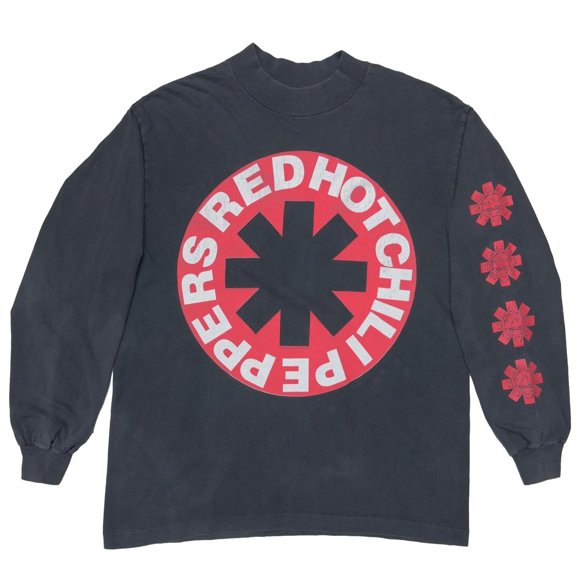 値下げ交渉します RED HOT CHILI PEPPERS tour tee RED HOT CHILI PEPPERS 1990 MEMBER PORTRAIT WHIT