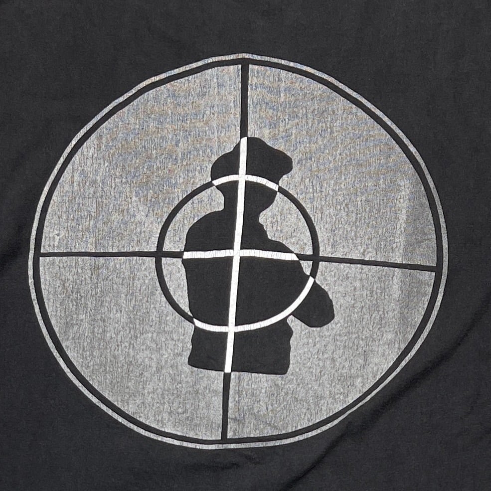 PUBLIC ENEMY 1991 TARGET LOGO HANES XL 4177 | g