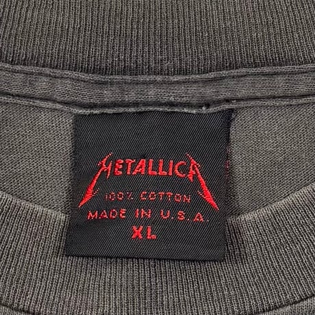 METALLICA EAGLE EARTH PUSHEAD ARM PRINTED METALLICA TAG XL 1133