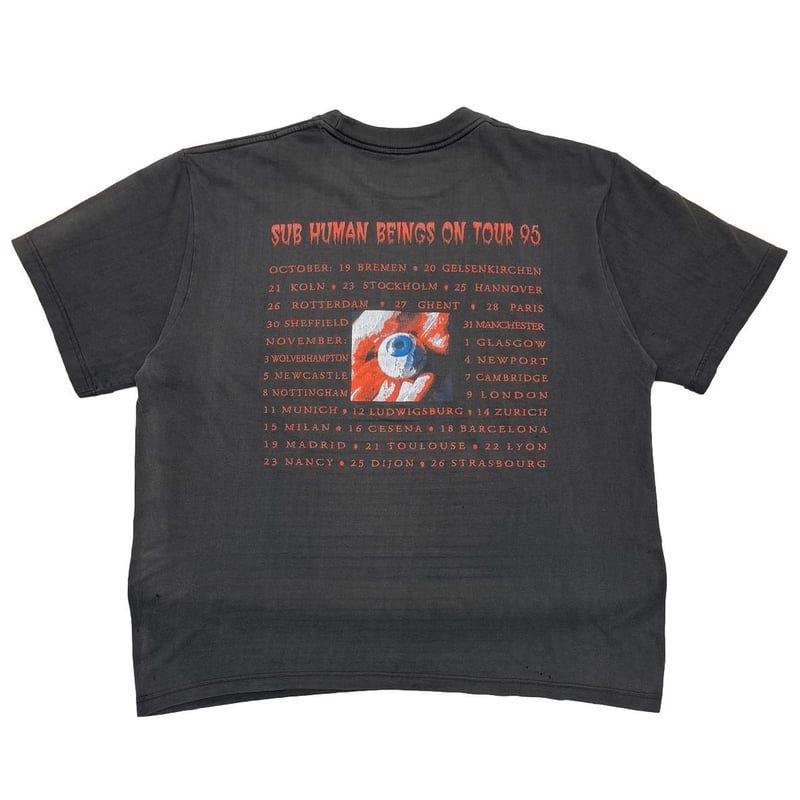 SKID ROW SUB HUMAN BEGINS ON TOUR 1995 FITS XL