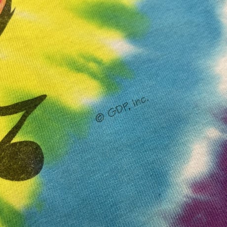 GRATEFUL DEAD LIQUID BLUE BIG RIVER JAMBOREE TIEDYE TEE 9018