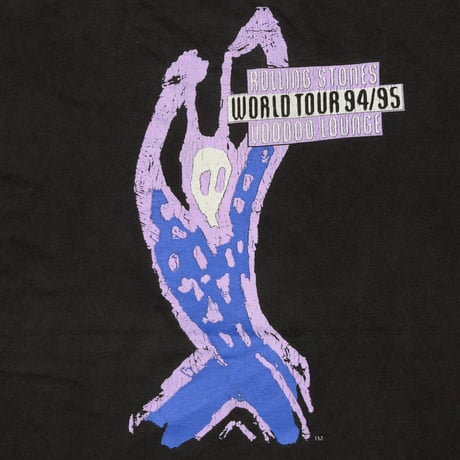 THE ROLLING STONES VOODOO LOUNGE PURPLE SPIKE TONGUE FITS XL 9968