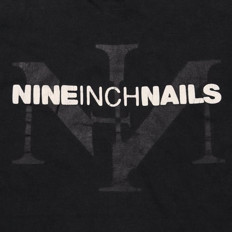NINE INCH NAILS FLOCKY BOX LOGO FRUIT OF THE LOOM XL 9806