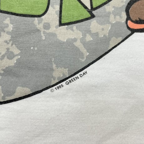 GREEN DAY 1995 EAT YOUR PARENTS WHITE EURO XL 9045