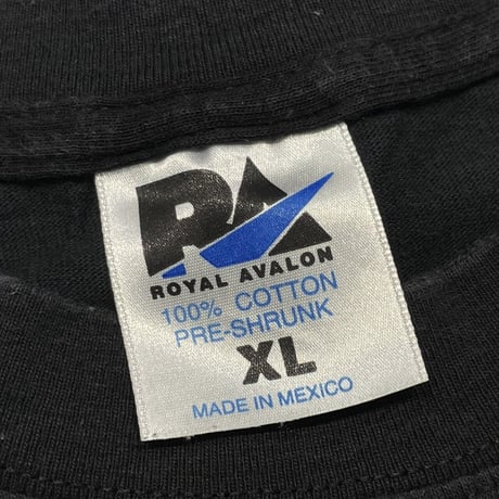 ARMAGEDDON TITLE LOGO TEE ROYAL AVALON XL 2034