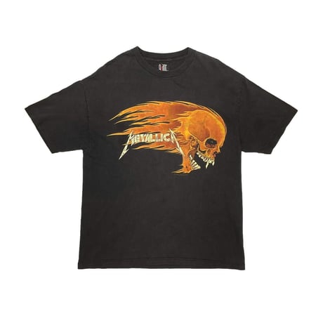 METALLICA SUMMER SHIT FLAME PUSHEAD SKULL GIANT XL 155KH8765