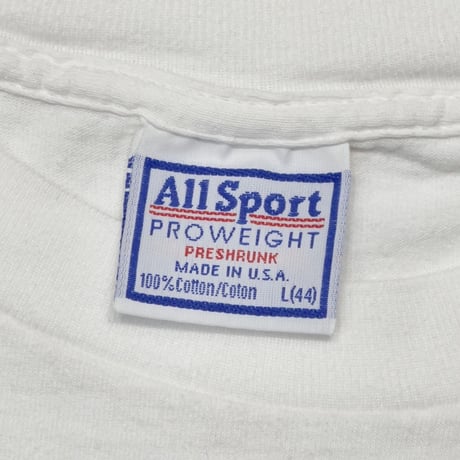 FORREST GUMP 1994 BUBBA GUMP SHRIMP CO. LOGO WHITE ALL SPORT LARGE 1302