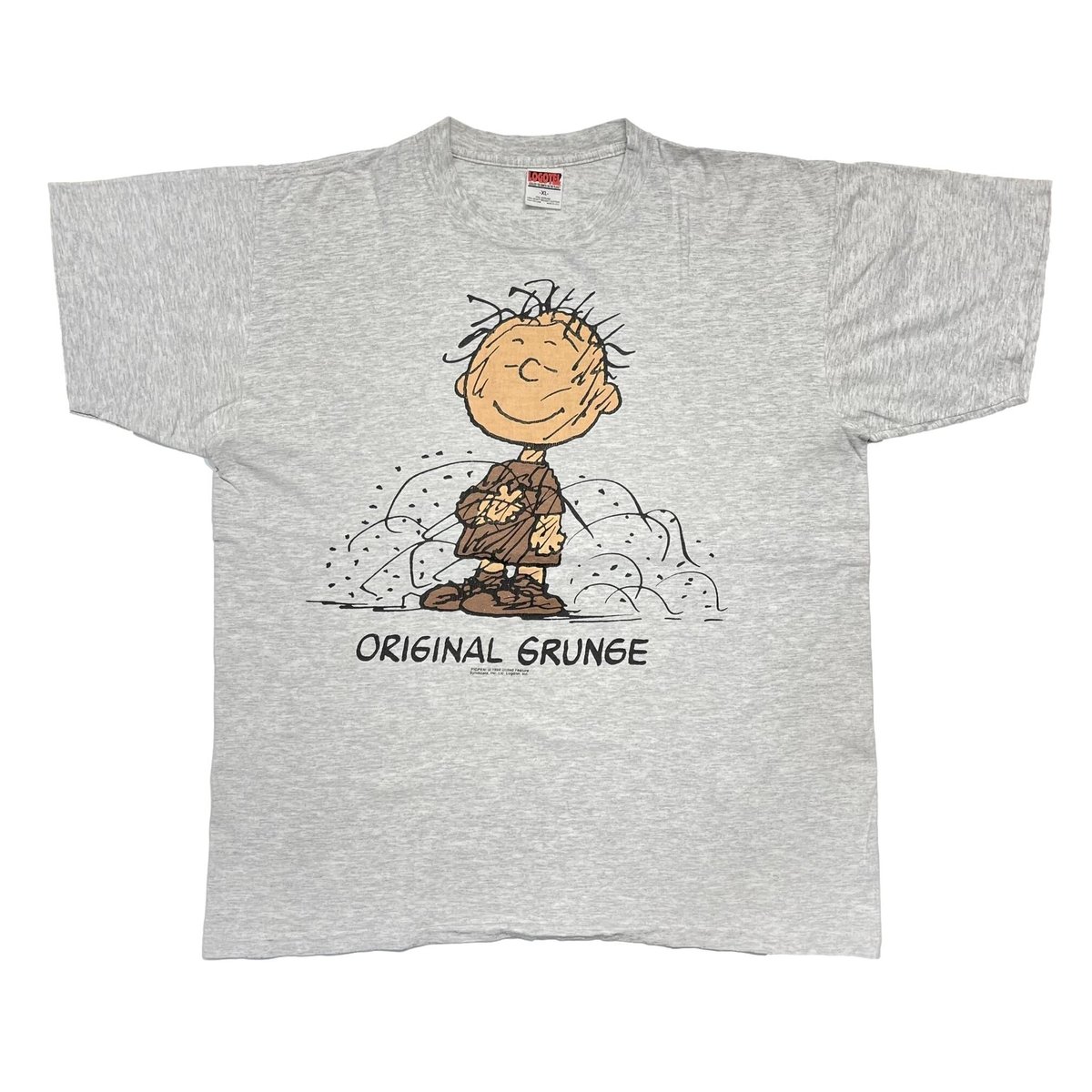 トップス PEANUTS ORIGINAL GRUNGE GREY XL 5430 トップス PEANUTS ORIGINAL GRUNGE GREY XL 5430 PEANUTS