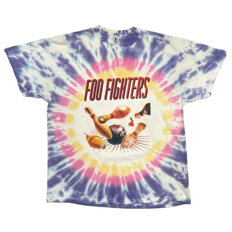 FOO FIGHTERS 1998 TOUR TIE DYE DELTA XL 1057