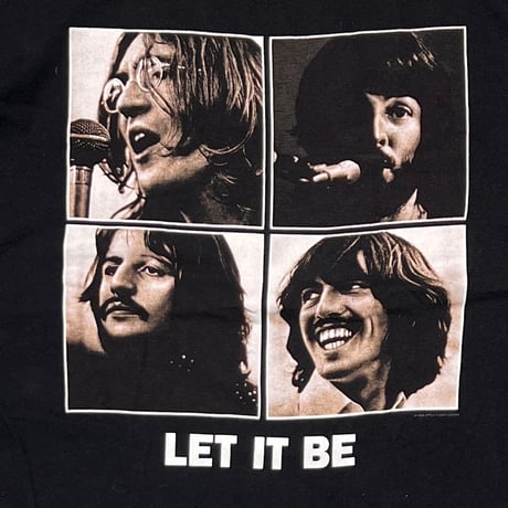 THE BEATLES LET IT BE ALL SPORT LARGE 7836